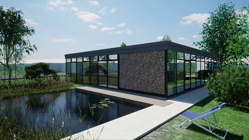 Konzeptdarstellung Pavillon